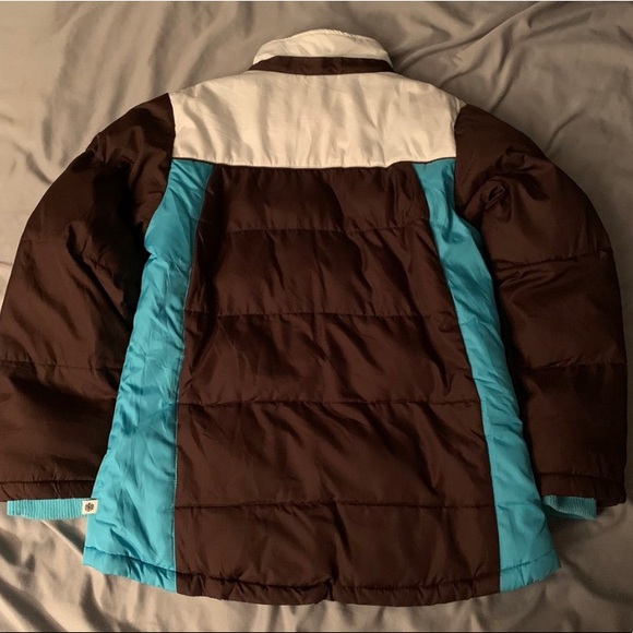 Brown Puffer Jacket - Picture 2 of 2